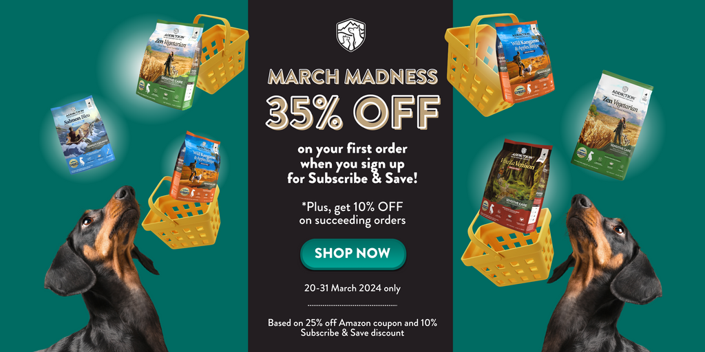 Score Big with Your Pet: Unlock 35% Savings on Addiction Foods During March Madness