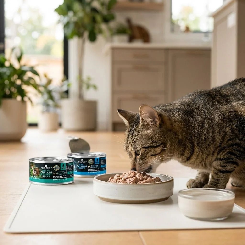 Cat Hydration: Why Wet Food Can Be Part of Everyday Nutrition - Addiction Pet Foods USA
