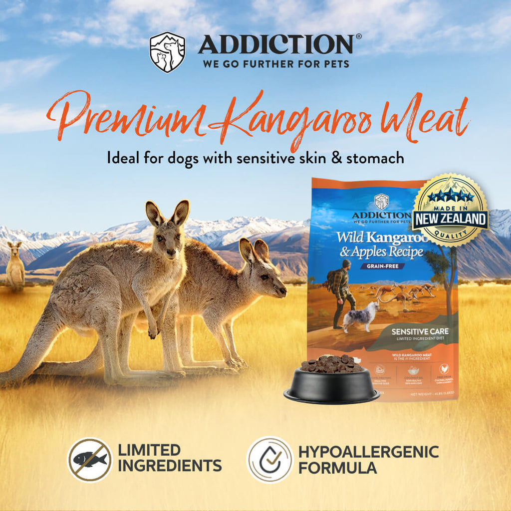 Wildly Different, Naturally Better: Why Your Dog Deserves Addiction’s Wild Kangaroo & Apples Recipe