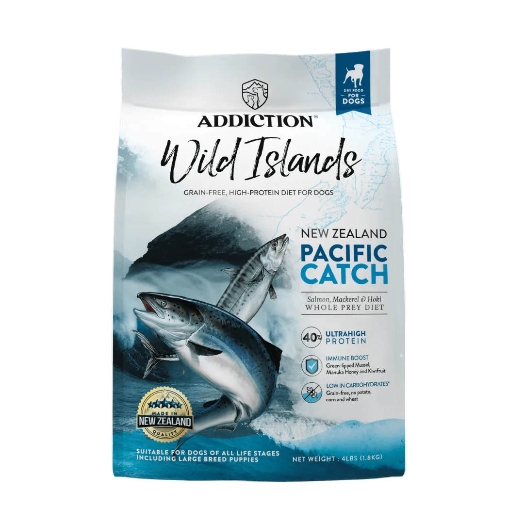 Wild Islands Pacific Catch Premium King Salmon Mackerel & Hoki Dry Dog Food