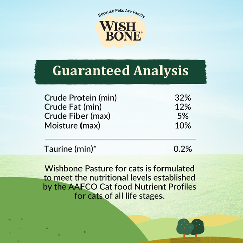 Wishbone Pasture New Zealand Lamb Dry Cat Food - Trial Pack Bundle of 12