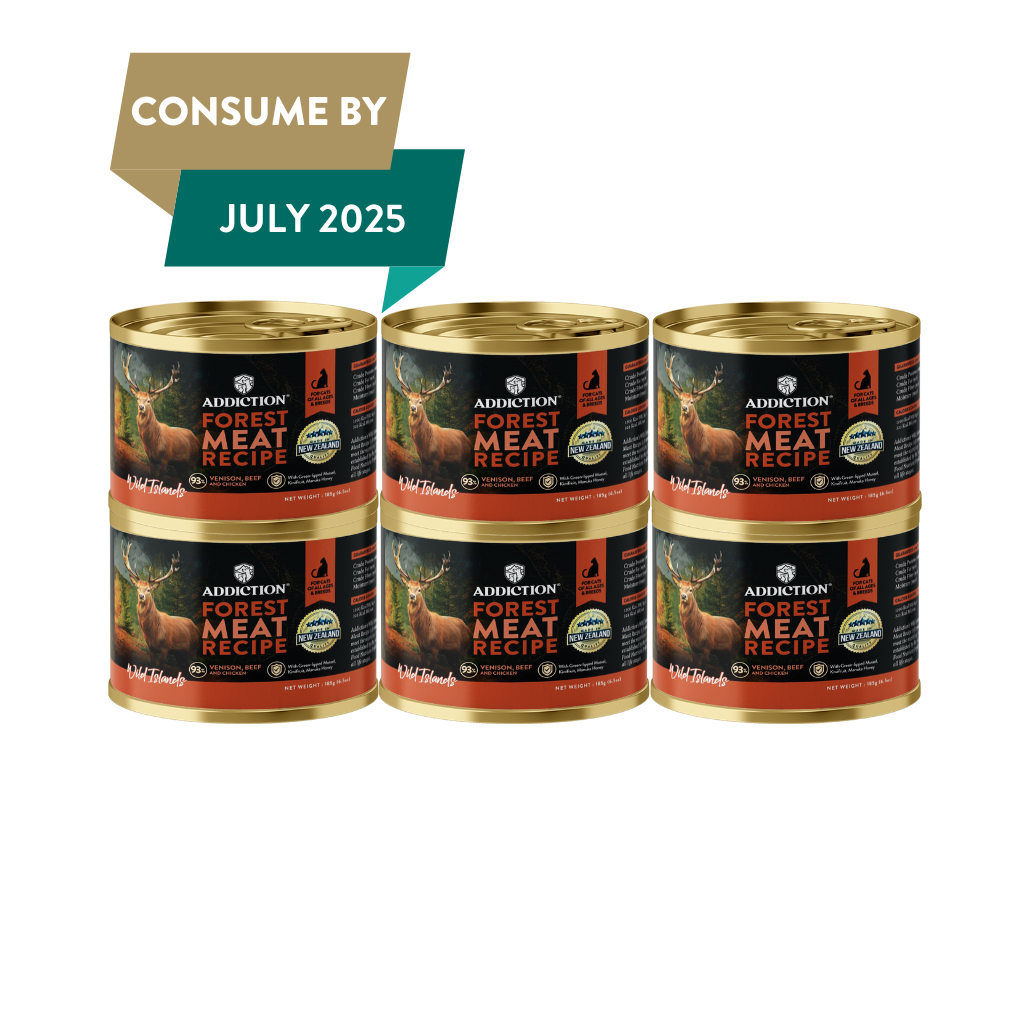 Addiction Wild Islands Forest Meat Premium Venison & Beef Grain-Free Canned Cat Food