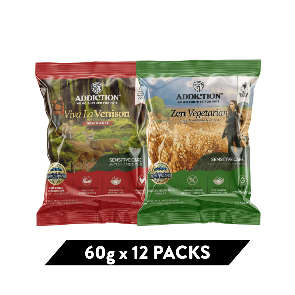 Sensitive Care Dry Dog Food - Trial Pack Bundle of 12