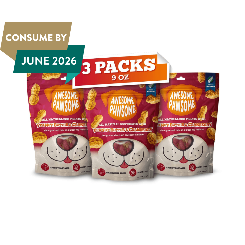 SALE - Awesome Pawsome Peanut Butter & Cranberry