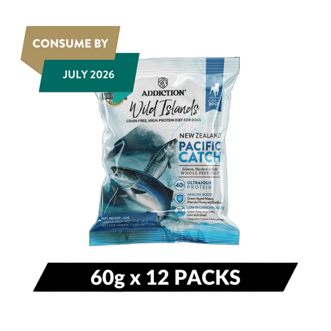 Addiction Wild Islands Pacific Catch Premium King Salmon Mackerel & Hoki Dry Dog Food