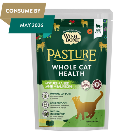 Wishbone Pasture New Zealand Lamb Dry Cat Food - Trial Pack Bundle of 12