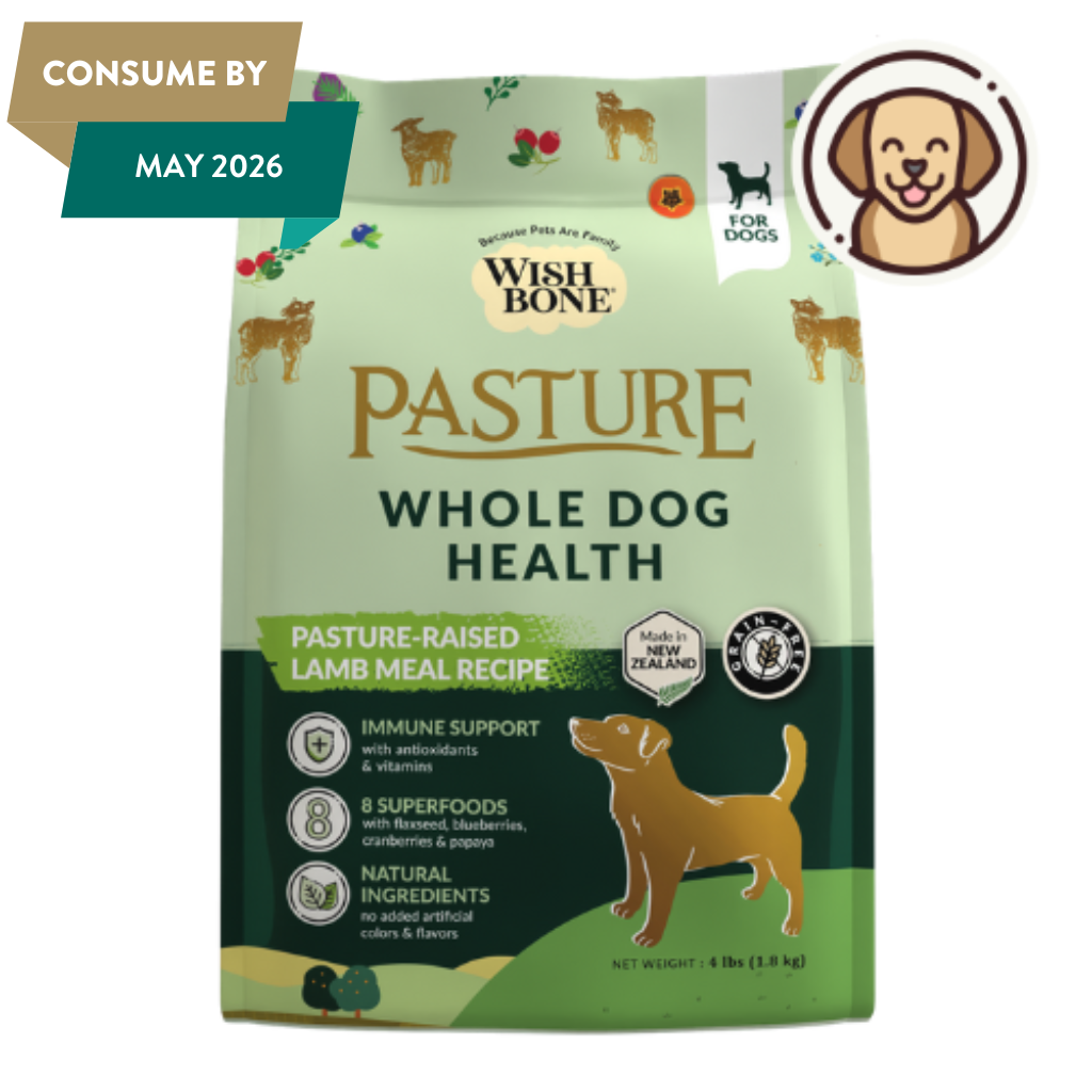 Wishbone Pasture for Dogs - New Zealand Lamb 4lb