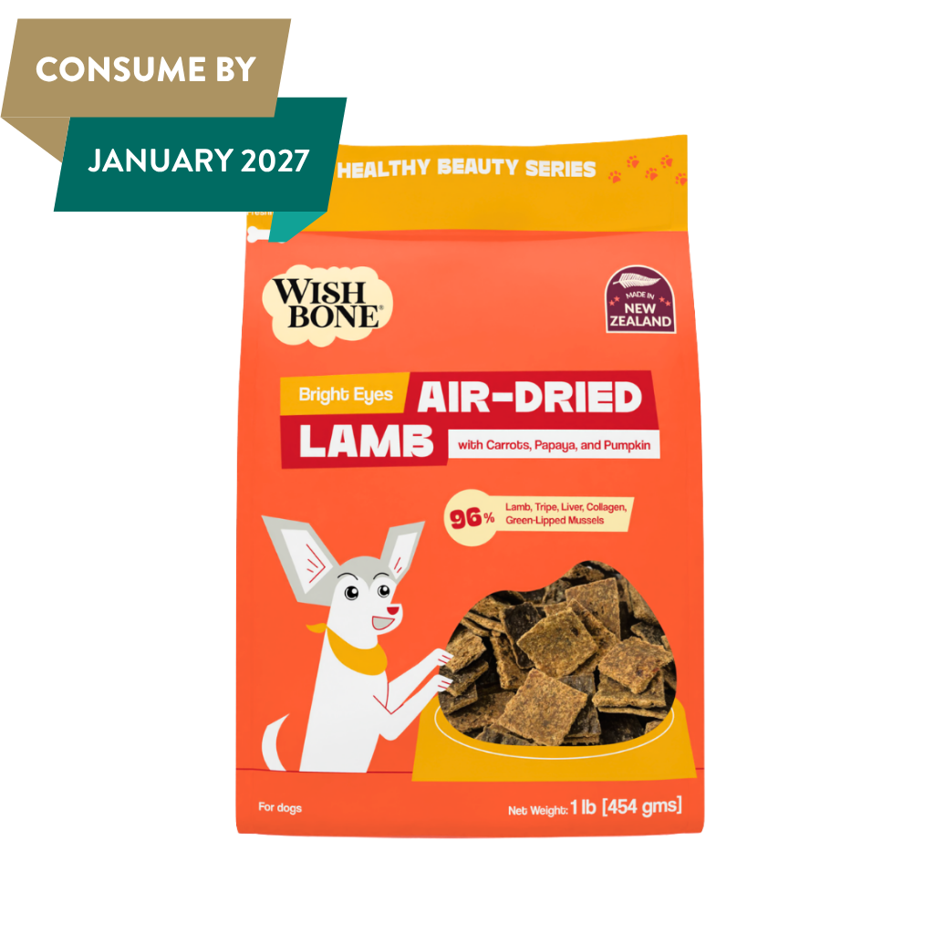Wishbone Air-Dried Lamb Recipe Dog Food - 454g