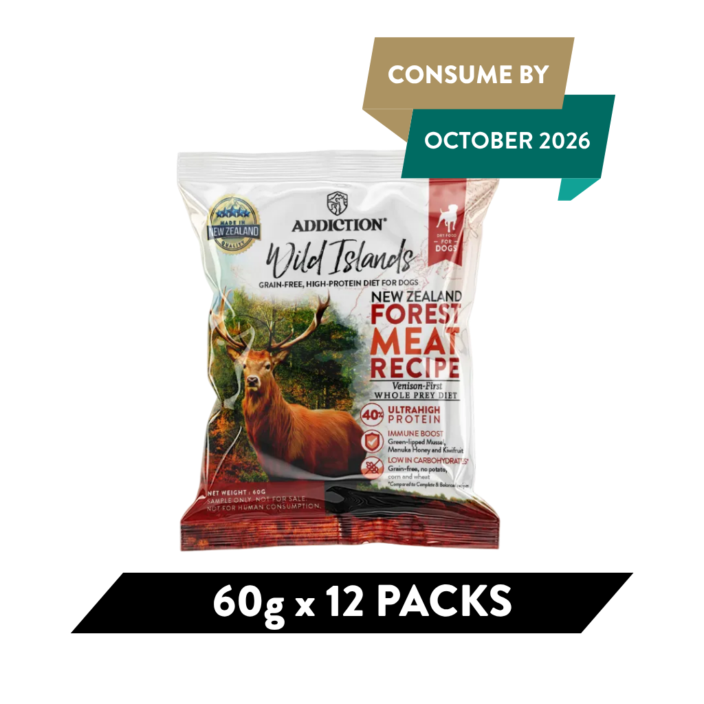 Addiction Wild Islands Forest Meat Venison Dry Dog Food - Pack of 12