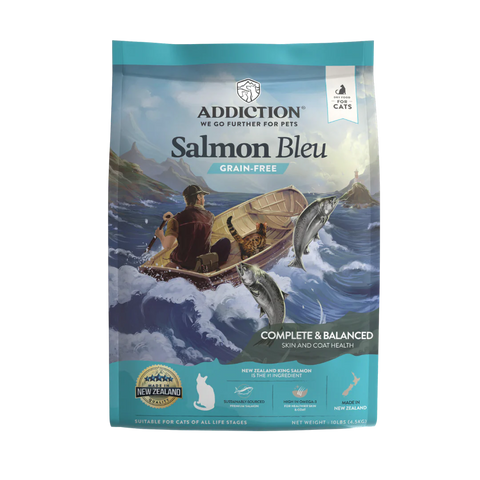 Salmon Bleu Dry Cat Food