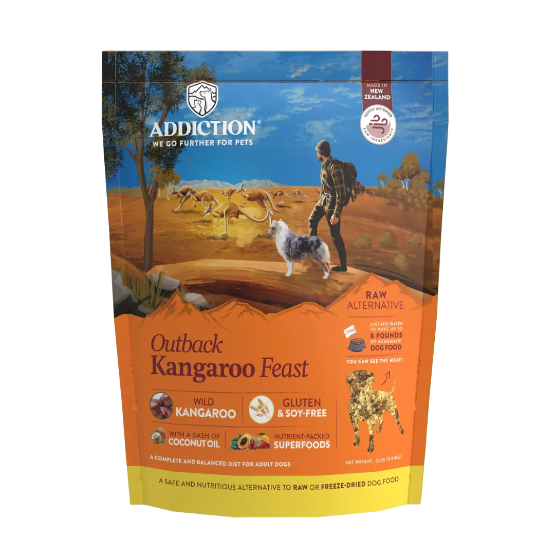 Addiction Raw Alternative Dog Food: Dry Kibble with Raw Benefits