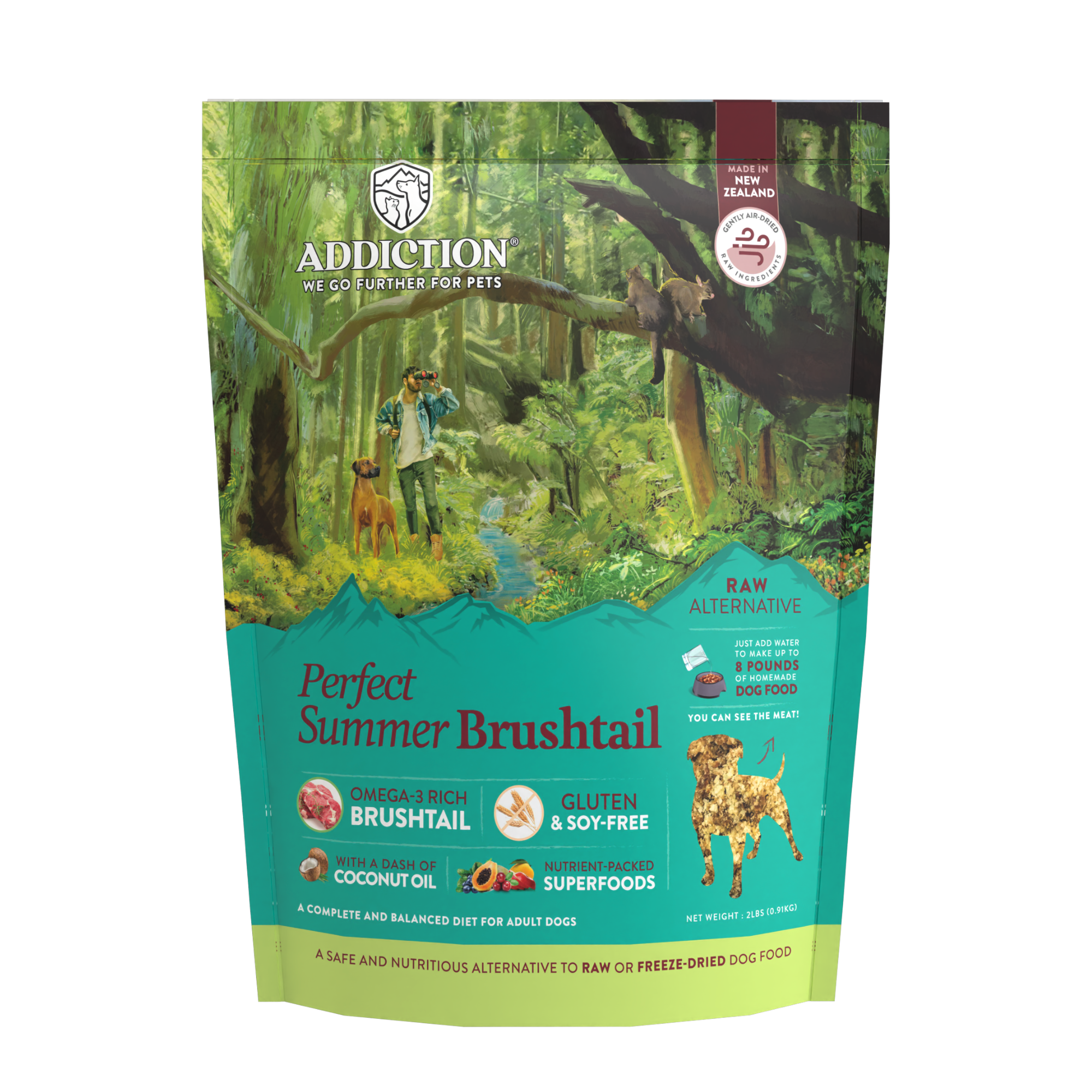 Perfect Summer Brushtail Air-Dried Dog Food