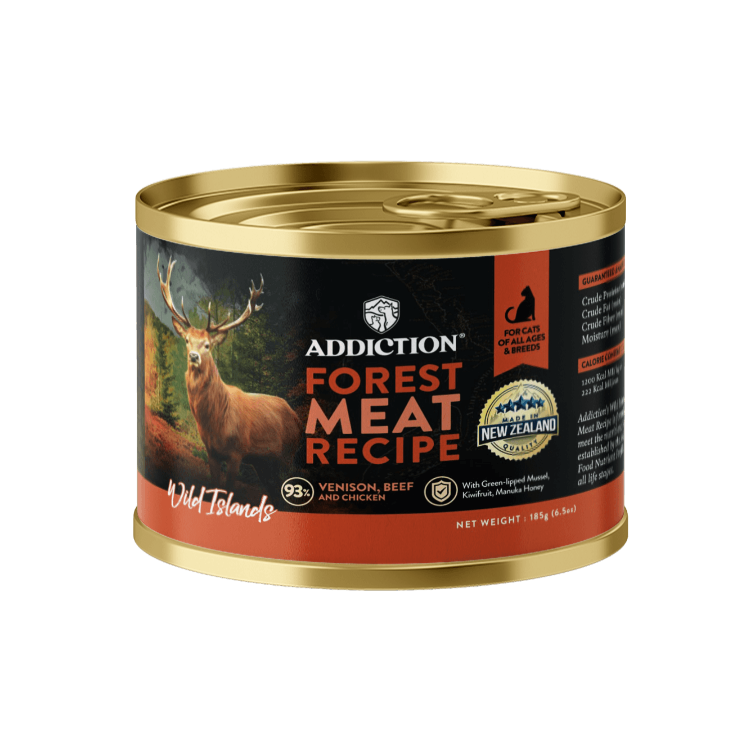 Wild Islands Forest Meat Premium Venison & Beef Grain-Free Canned Cat Food