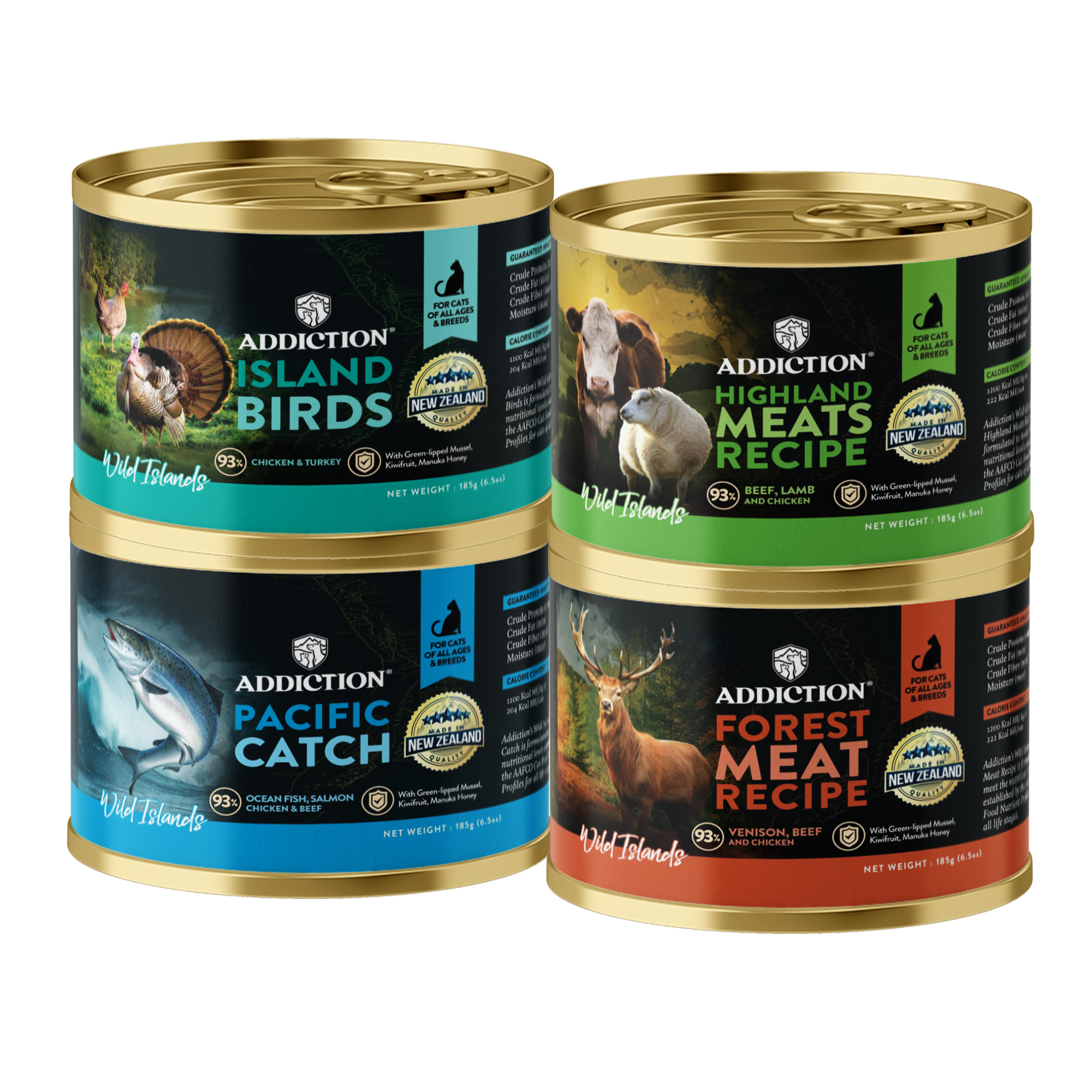 Wild Islands Canned Cat Food Mix Flavour Bundle