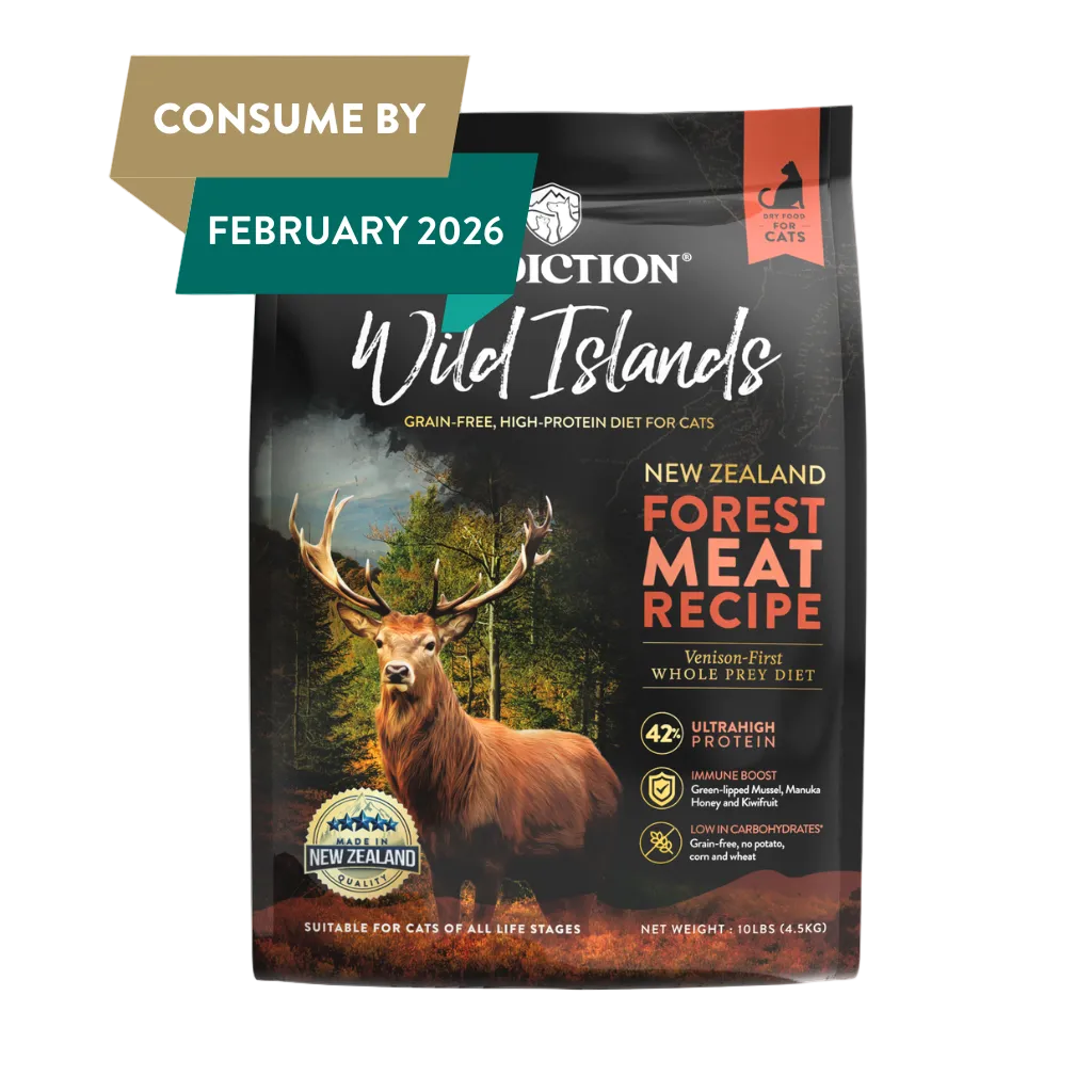 Addiction Wild Islands Forest Meat Premium Venison Recipe Dry Cat Food