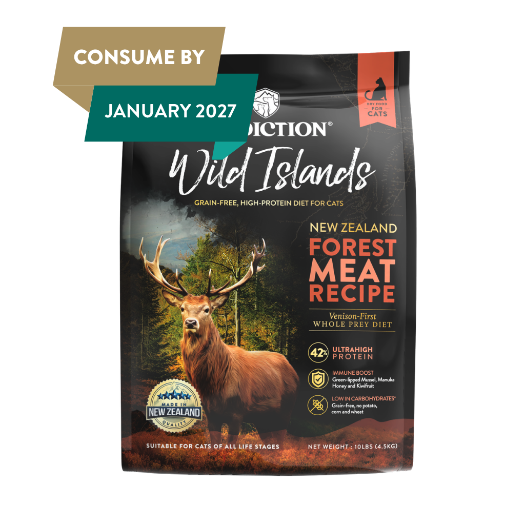 Addiction Wild Islands Forest Meat Premium Venison Recipe Dry Cat Food