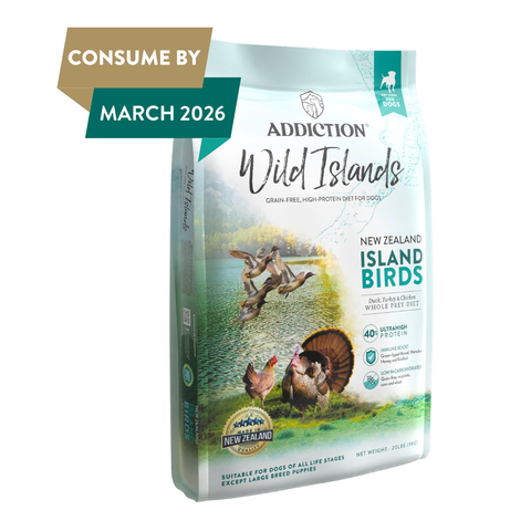 Addiction Wild Islands Island Bird Premium Duck Turkey & Chicken Dry Dog Food