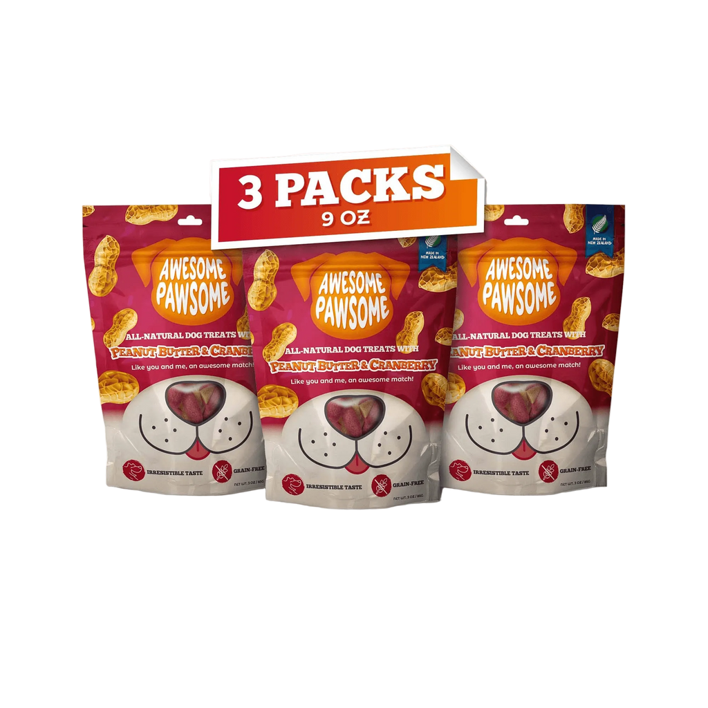 Addiction Awesome Pawsome Peanut Butter & Cranberry Treat