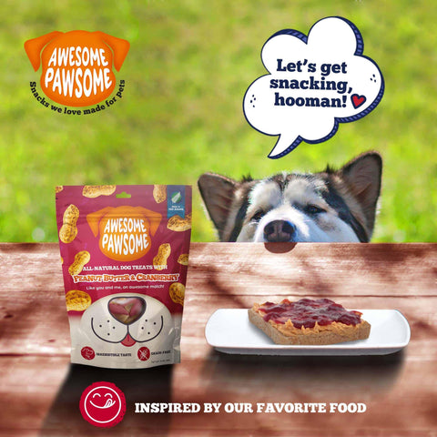 Awesome Pawsome Peanut Butter & Cranberry