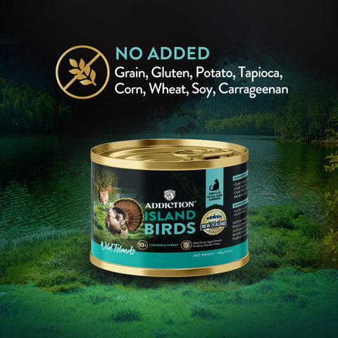 Wild Islands Island Birds Premium Chicken & Turkey Grain-Free Canned Cat Food