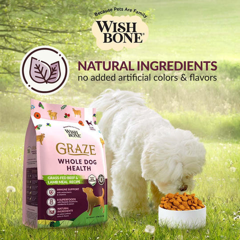 Wishbone Graze Beef and Lamb Dry Dog Food