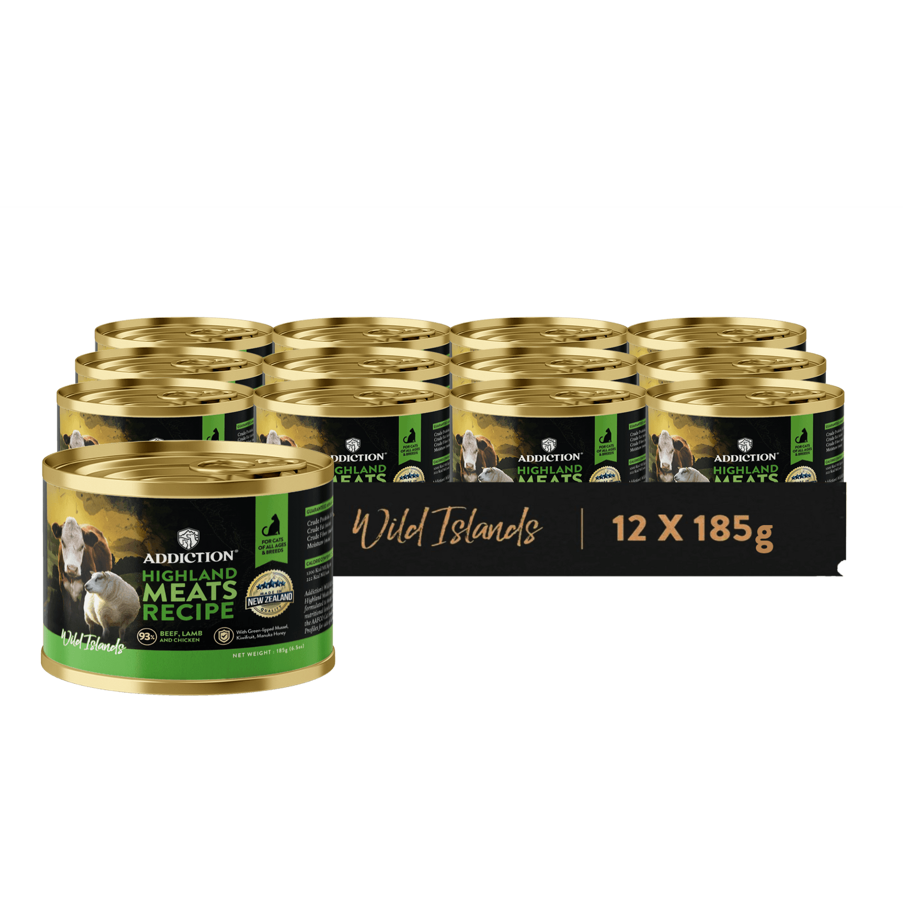 Wild Islands Highland Meats Premium Lamb & Beef Grain-Free Canned