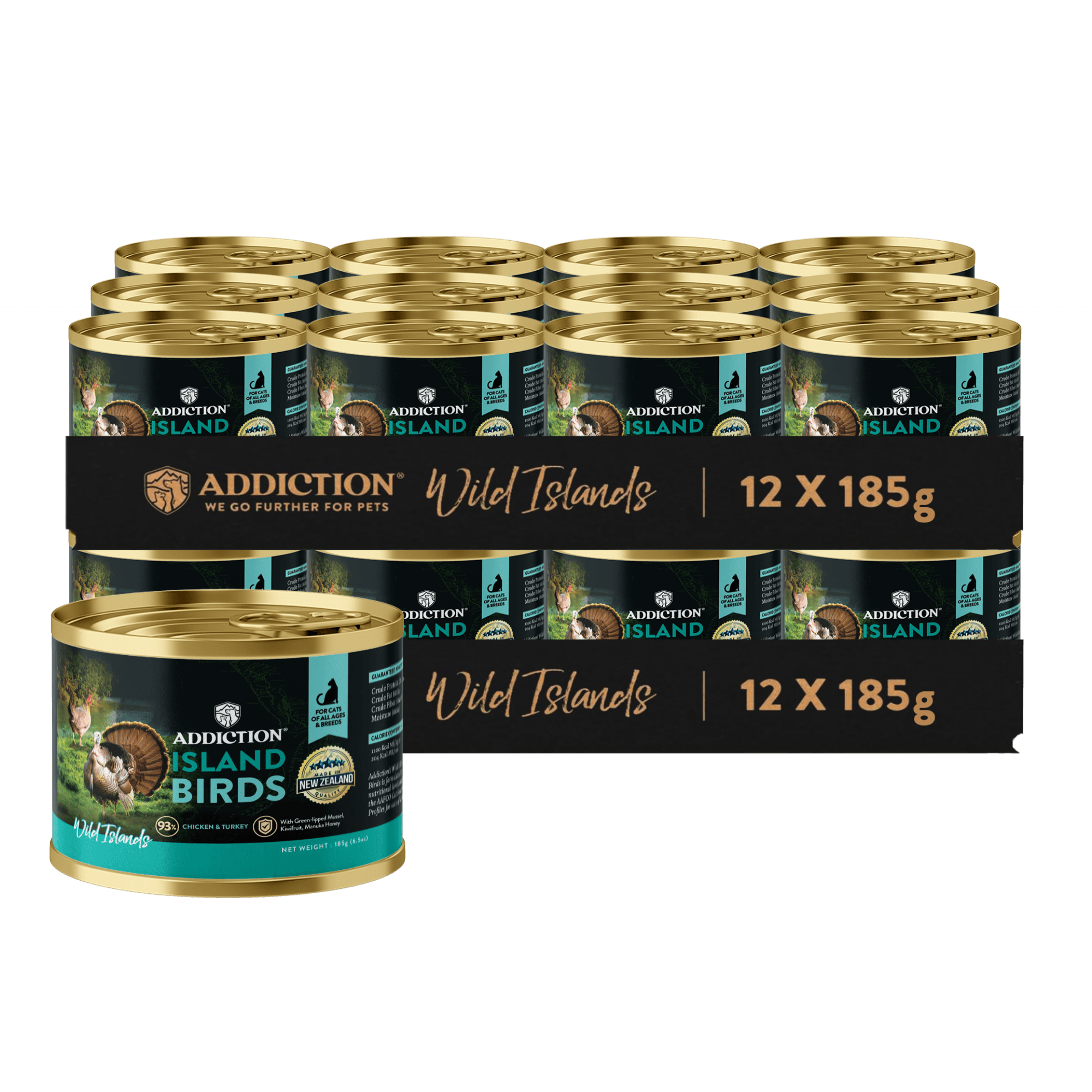Wild Islands Island Birds Premium Chicken & Turkey Grain-Free Canned Cat Food