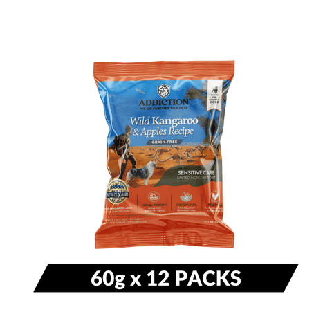 Wild Kangaroo & Apples Recipe Dry Dog Food - Trial Pack Bundle of 12