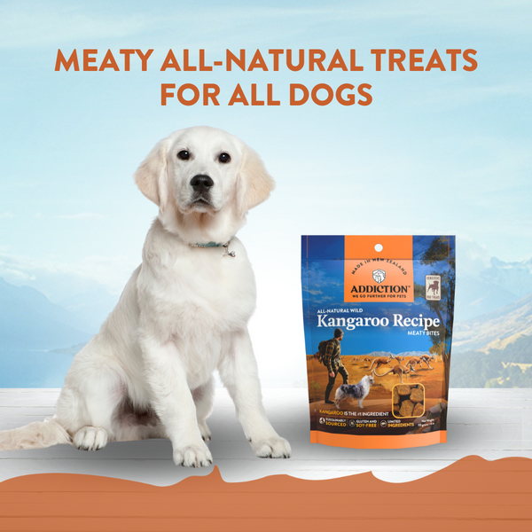 Meaty Bites Grain-free Premium Kangaroo Dog Treats