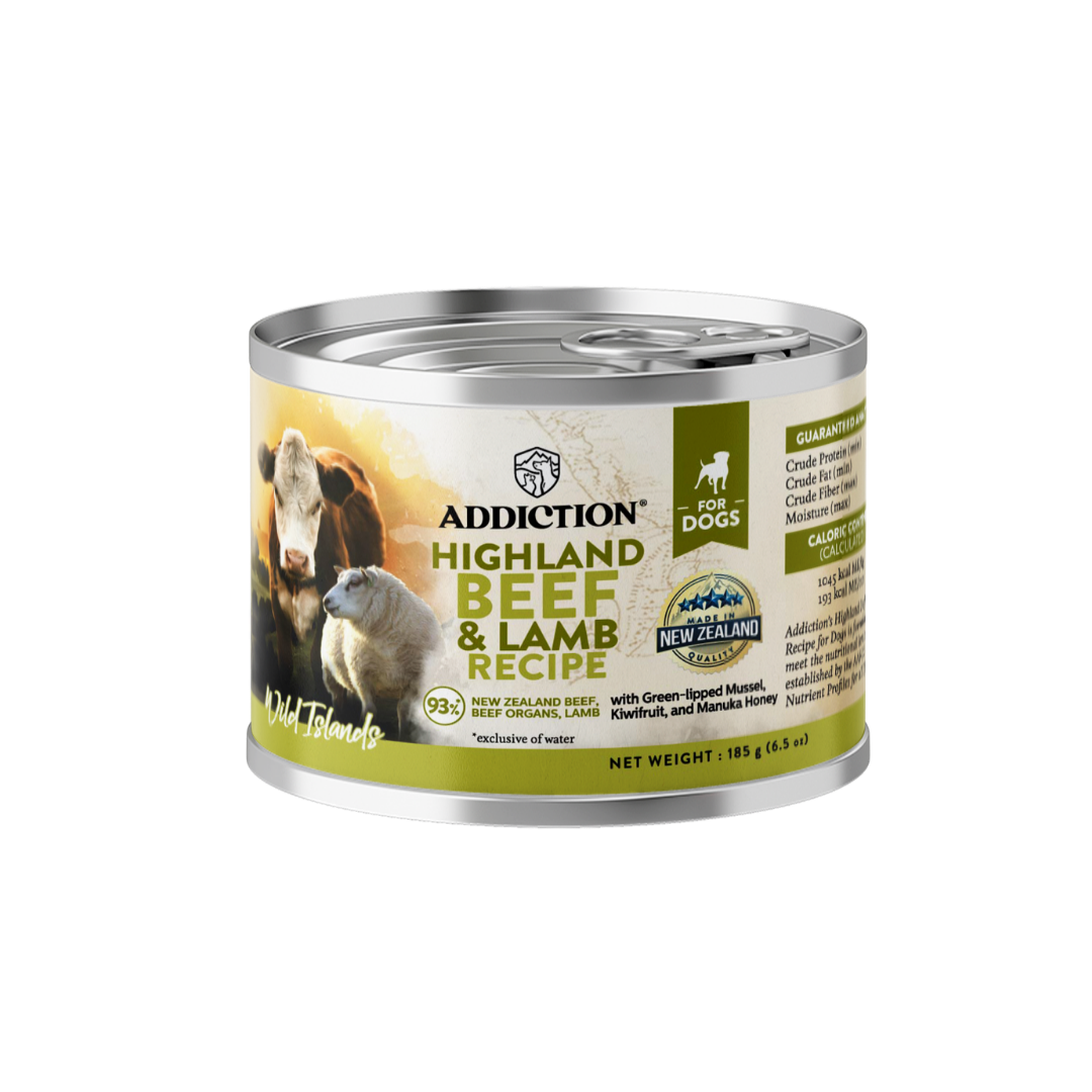 Wild Islands Highland Beef & Lamb Recipe Premium Grain-free Canned Dog Food 185g