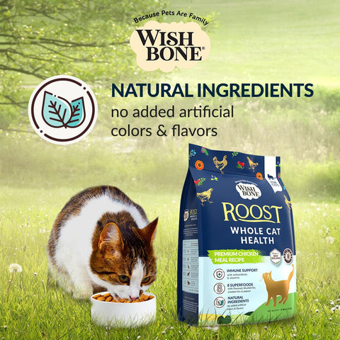 Wishbone Roost Chicken Dry Cat Food
