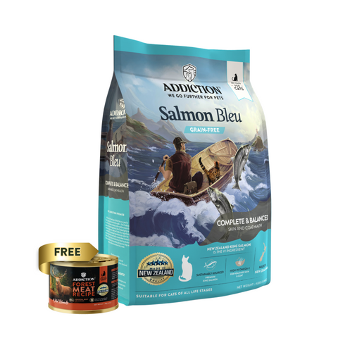 Salmon Bleu Dry Cat Food