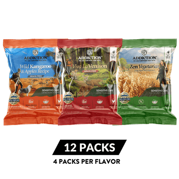 【代引き不可】 Pack Trial Food Dry Cat & Dog Addiction | Nutrition Optimal ドッグフード
