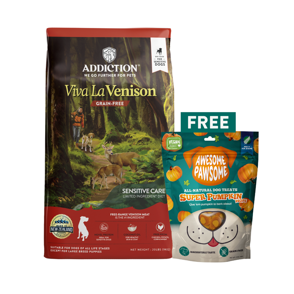 Addiction Viva La Venison Dry Dog Food Addiction Pet Foods