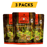 Introduce your dog to Addiction Meaty Bites Venison Recipe, a hypoallergenic and irresistible dog treat made with free-range New Zealand Venison. These moist and tender treats are perfect for training or rewarding your furry friend. Explore the natural goodness and quality of Addiction, and indulge your dog with the finest treat experience.