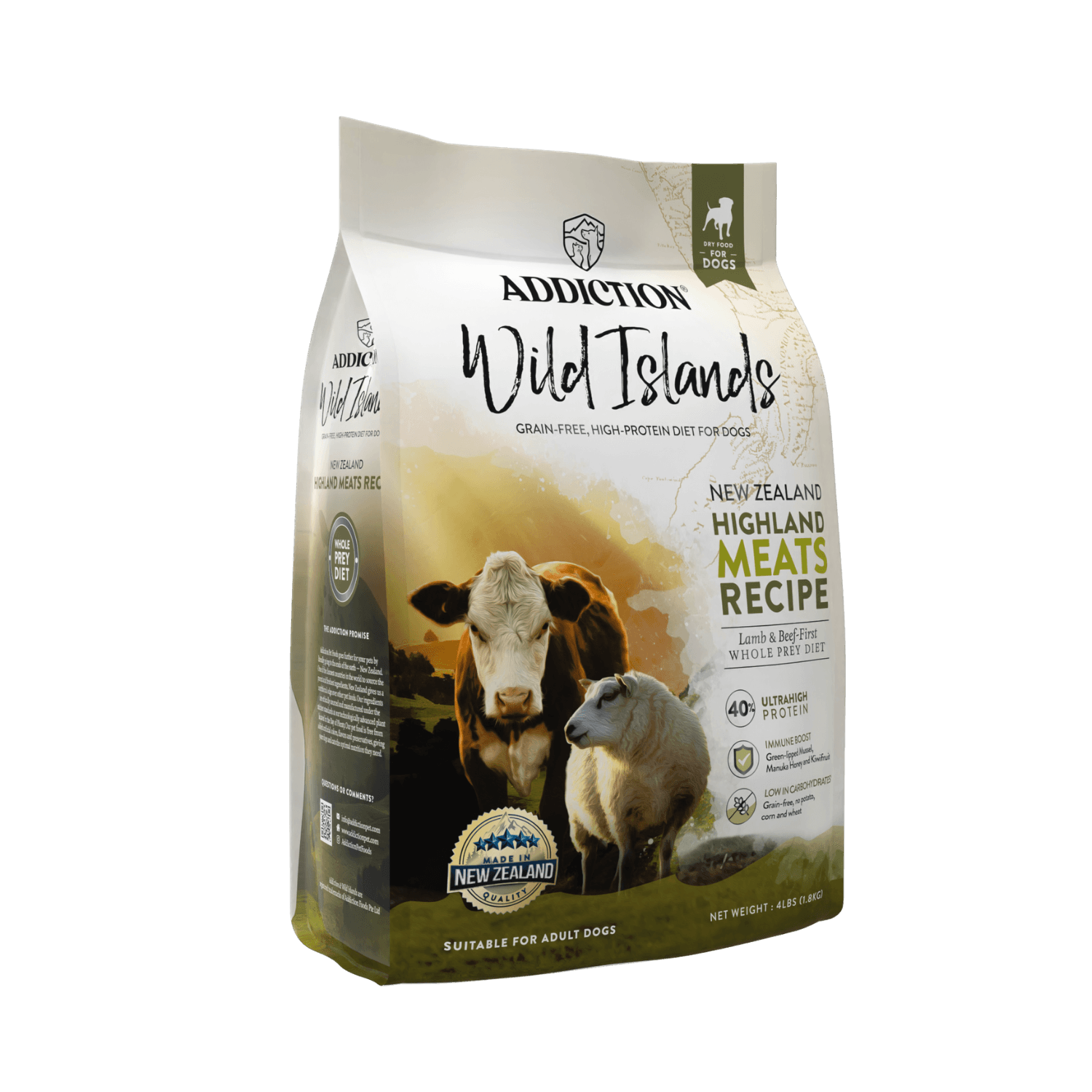 High Meat & High Protein (Dog) – Addiction Pet Foods USA