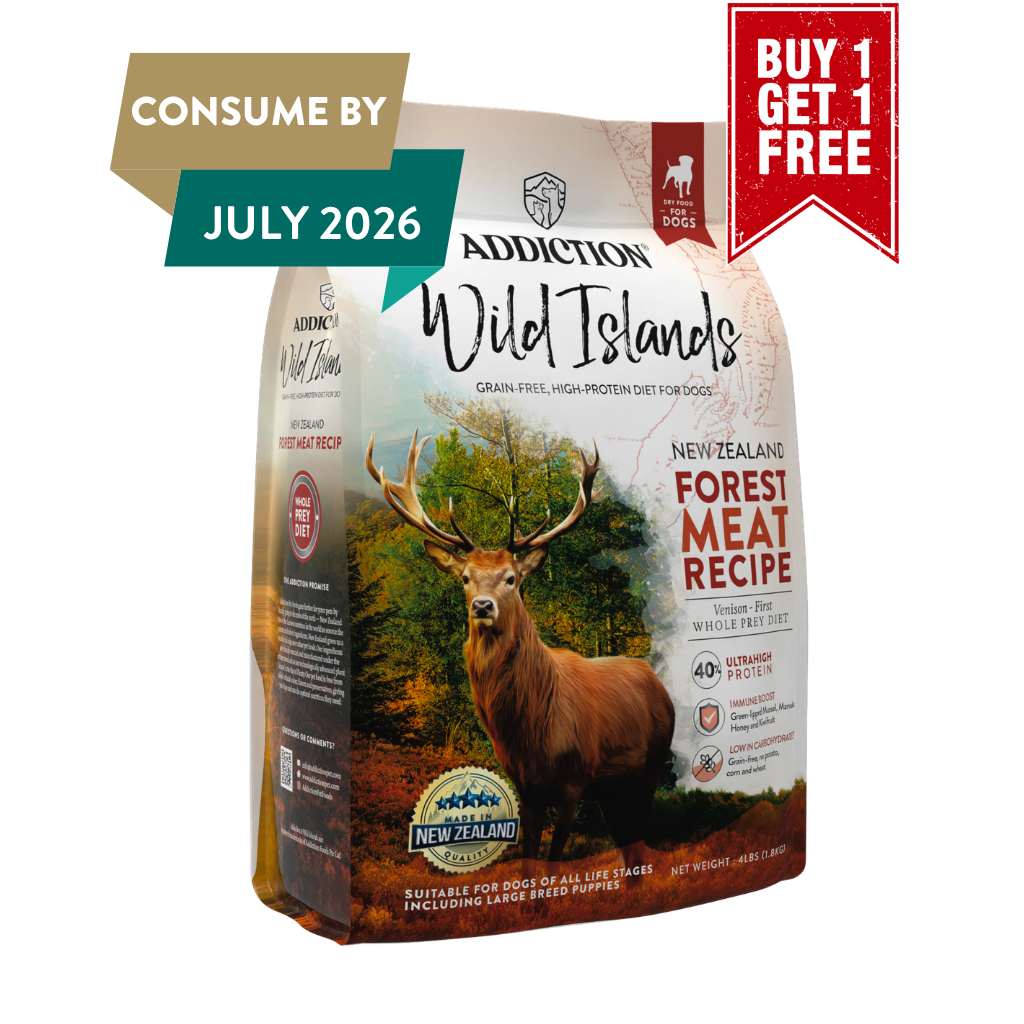 Addiction Wild Islands Forest Meat Premium Venison Recipe Dry Dog Food