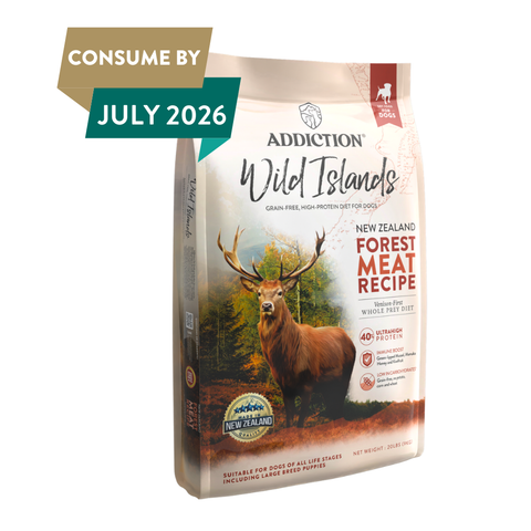 Addiction Wild Islands Forest Meat Premium Venison Recipe Dry Dog Food