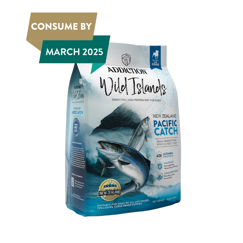 Addiction Wild Islands Pacific Catch Premium King Salmon Mackerel & Hoki Dry Dog Food