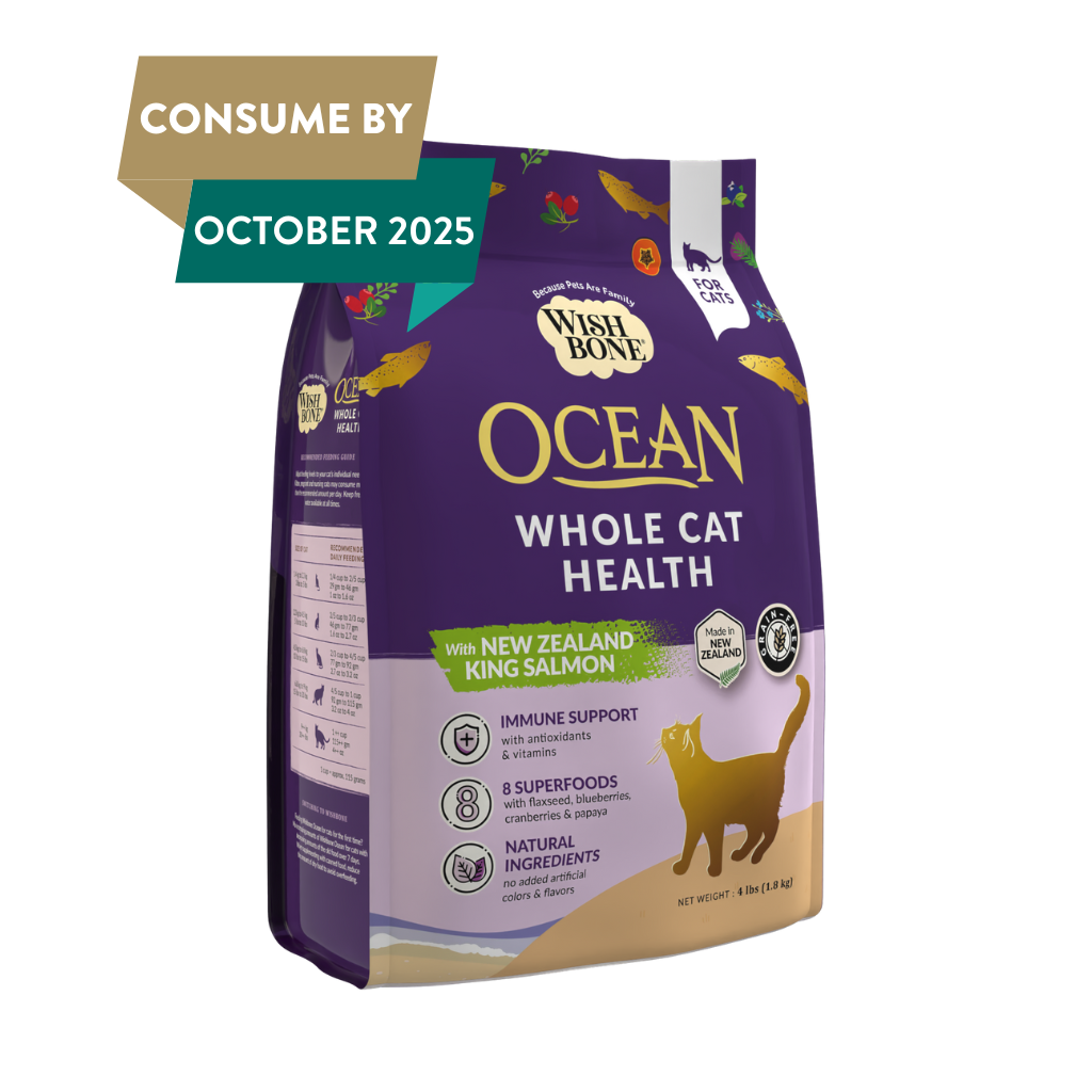 Wishbone Ocean New Zealand King Salmon Dry Cat Food