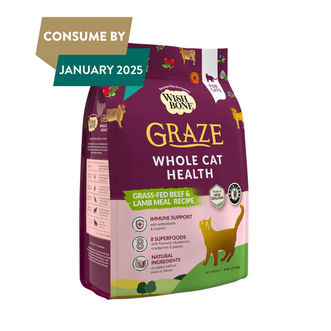 Wishbone Graze Beef and Lamb Dry Cat Food