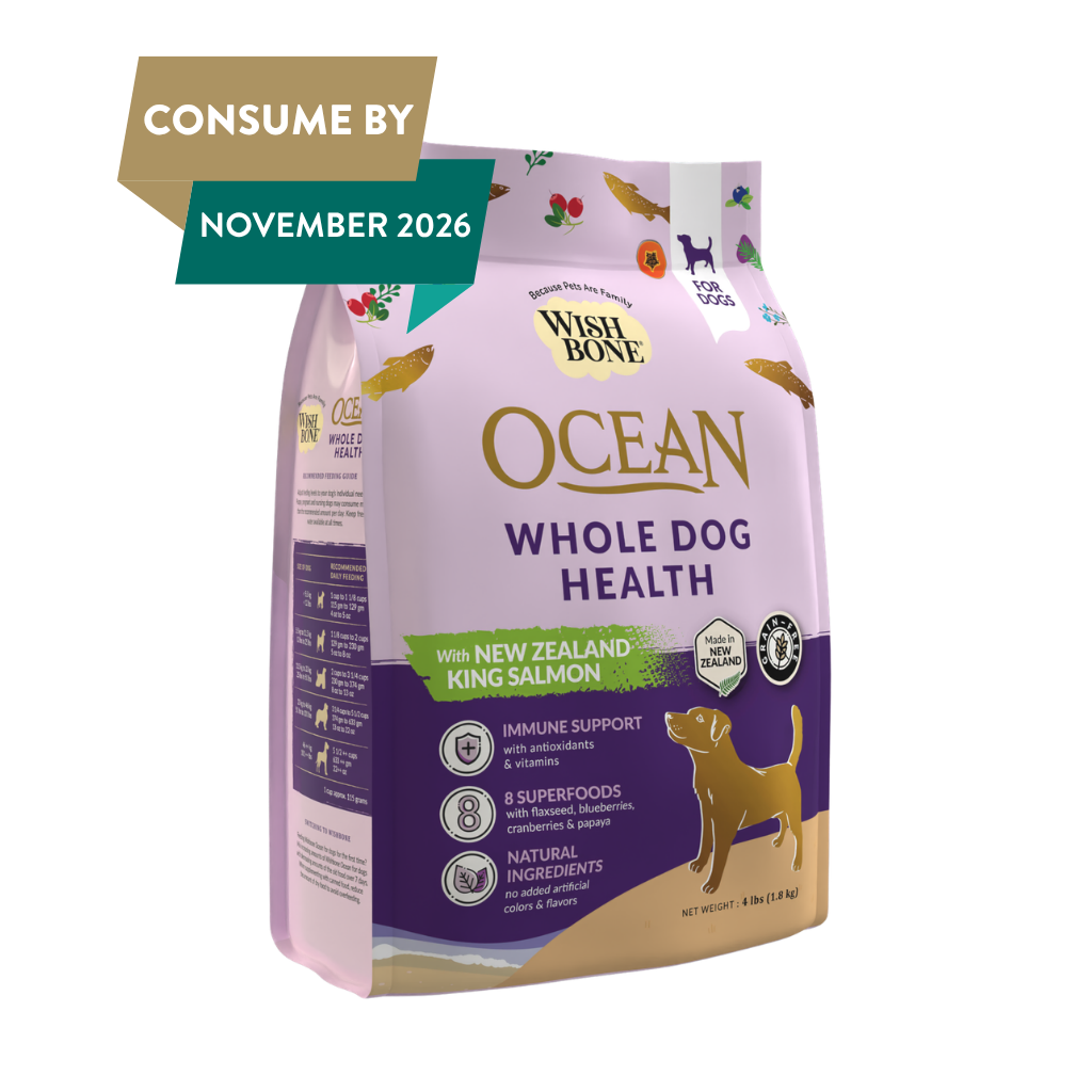 Wishbone Ocean for Dogs - New Zealand King Salmon