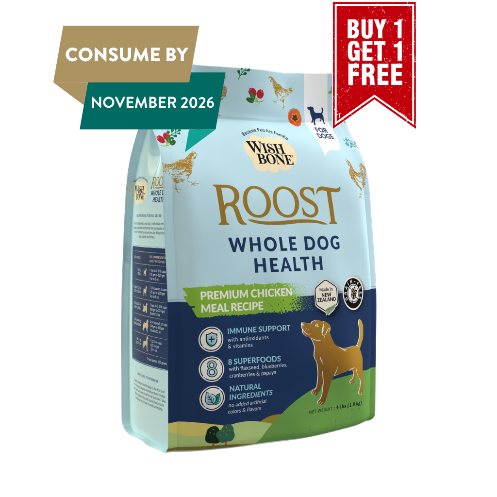 Wishbone Roost Chicken Dry Dog Food - 4lb