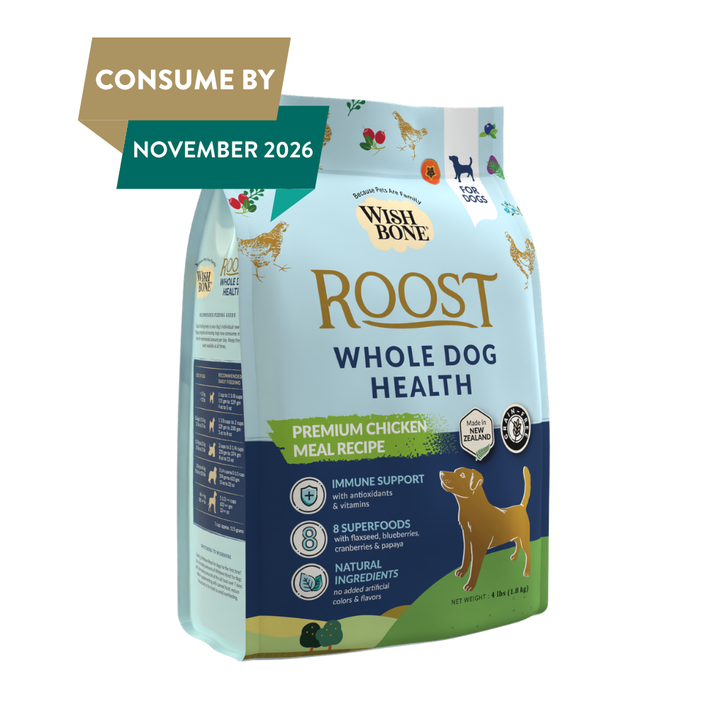 Wishbone Roost Chicken Dry Dog Food - 4lb