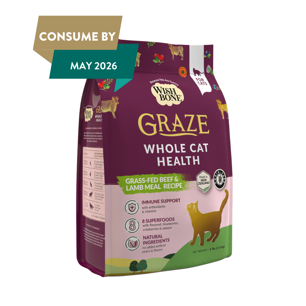 Wishbone Graze Beef and Lamb Dry Cat Food