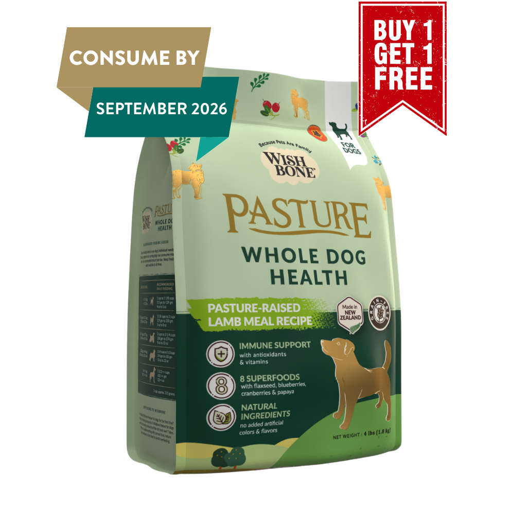 Wishbone Pasture for Dogs - New Zealand Lamb 4lb