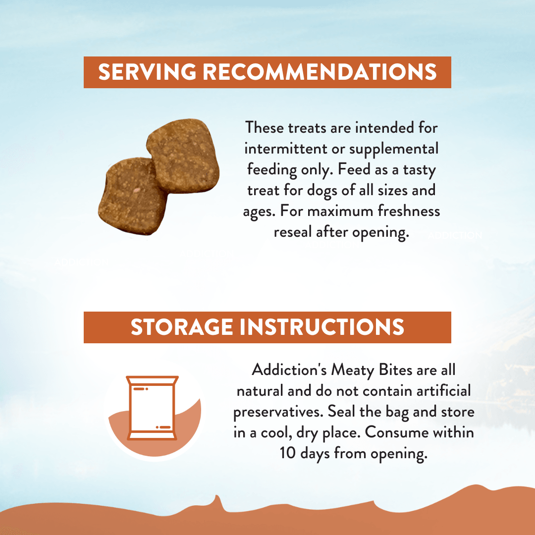 Addiction Kangaroo Air-Dried Dog Food & Treats Duo - Addiction Pet Foods USA