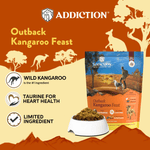Addiction Kangaroo Air-Dried Dog Food & Treats Duo - Addiction Pet Foods USA