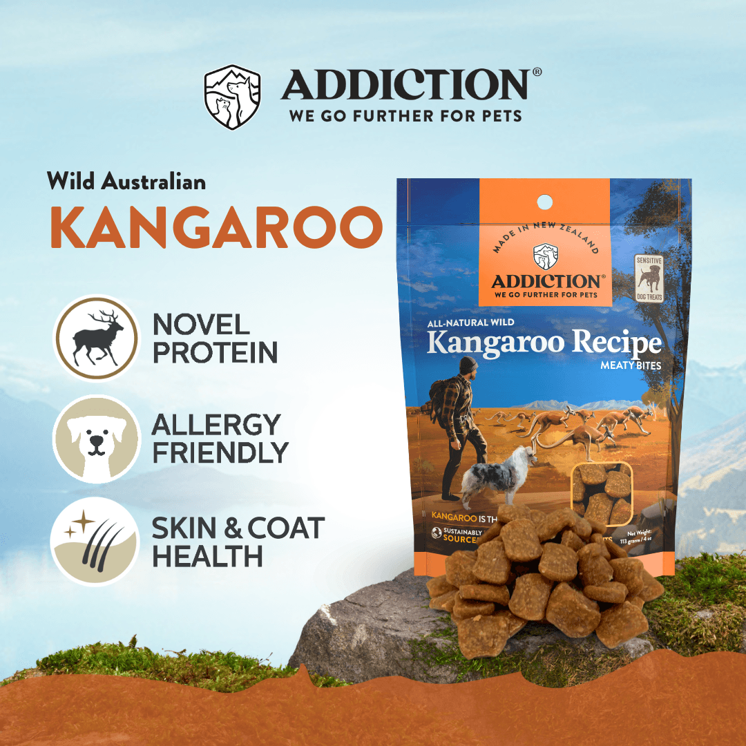 Addiction Meaty Bites Dog Treats Variety Bundle - Addiction Pet Foods USA