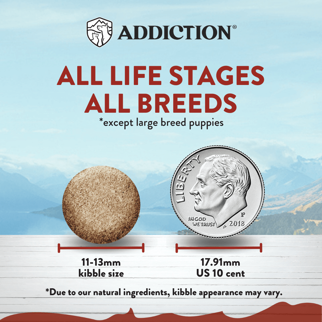 Addiction Viva La Venison Dog Food & Treats Bundle - Addiction Pet Foods USA